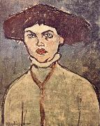 Amedeo Modigliani Head of a young woman china oil painting reproduction